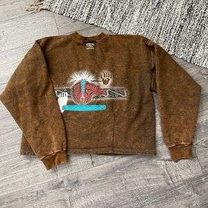 Vintage 90s Stone Aged Rockwear Sweater